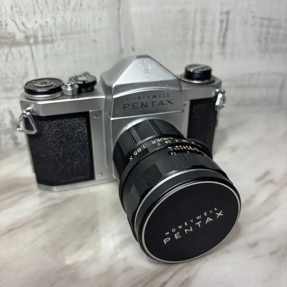 Vintage Honeywell Pentax H3 SLR Camera with Takumar Lens